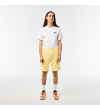 Lacoste Gelbe Fleece-Shorts