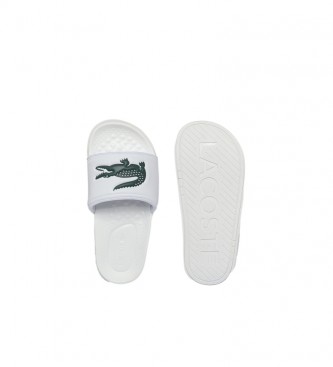 Lacoste Slippers wit