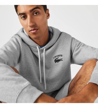 Lacoste Sudadera Classic Fit gris