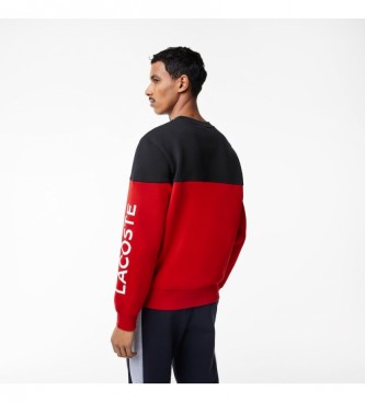 Lacoste Sweat-shirt Classic Fit rouge, marine