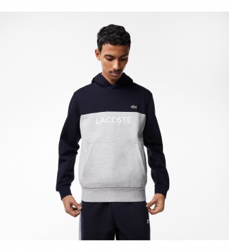 Lacoste Sweatshirt Colour Block Details navy, grau