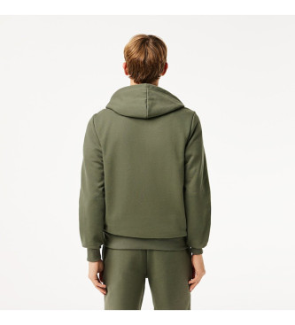 Lacoste Sweatshirt com bolso canguru verde
