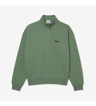 Lacoste Green zip-up sweatshirt