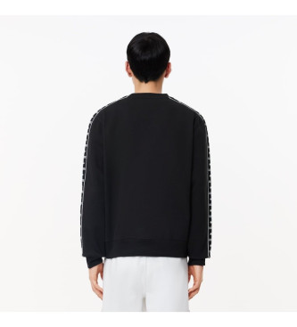 Lacoste Sweatshirt med svart rand och logotyp