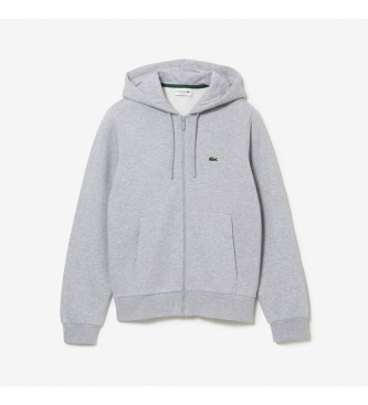 Lacoste Grey fleece sweatshirt