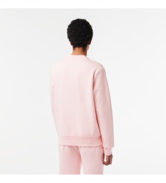 Lacoste Sweatshirt Jogger Bio-Baumwolle rosa