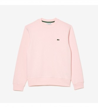 Lacoste Sweatshirt Jogger Algodo orgnico cor-de-rosa