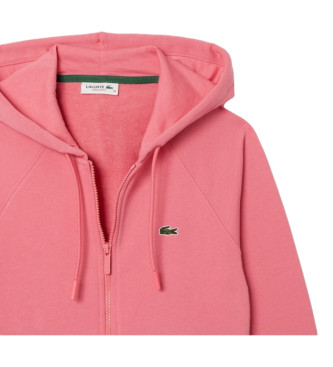 Lacoste Sweater Jogger Fleece Ecologisch roze