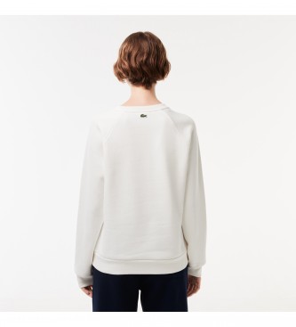 Lacoste Jogger Sweatshirt Relaxed Fit Logo white