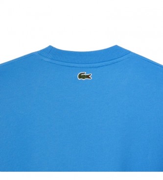 Lacoste Sweat-shirt à coupe ample bleu