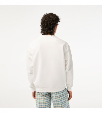 Lacoste Sweatshirt med ls pasform hvid