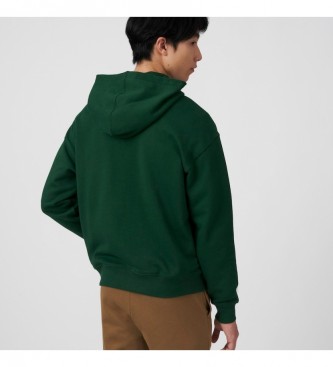 Lacoste Sweat-shirt  capuche de coupe ample, vert