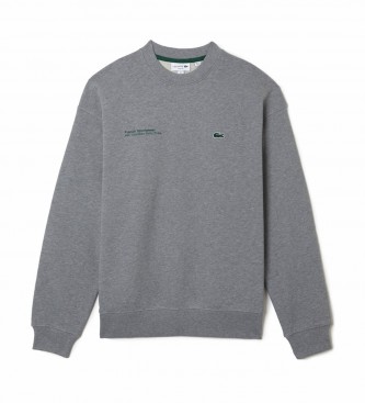 Lacoste Loose fit sweatshirt gray