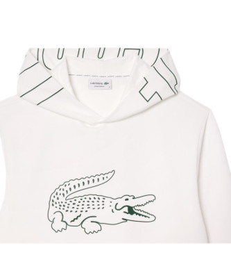 Lacoste Sweat-shirt pyjama blanc