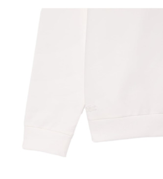Lacoste Hvid pyjamas-sweatshirt