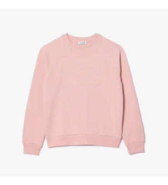 Lacoste Sudadera Relaxed Fit rosa