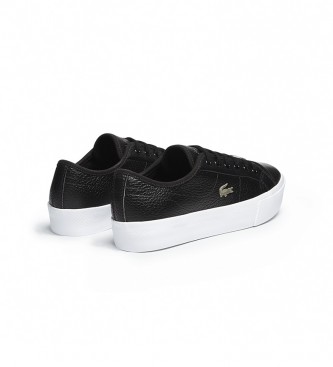 Lacoste Ziane Plus Grand black leather sneakers 