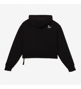 Lacoste Black hooded sweatshirt