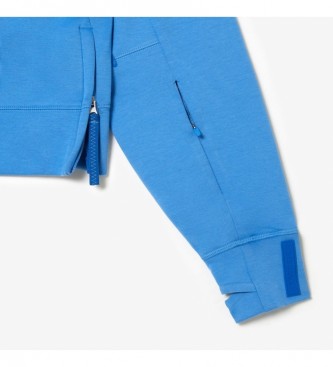 Lacoste Sweat-shirt bleu style sportif