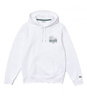Lacoste Sudadera con capucha blanco - Tienda Esdemarca moda, calzado y  complementos - zapatos de marca y zapatillas de marca