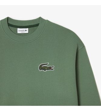 Lacoste Sweat-shirt avec insigne vert