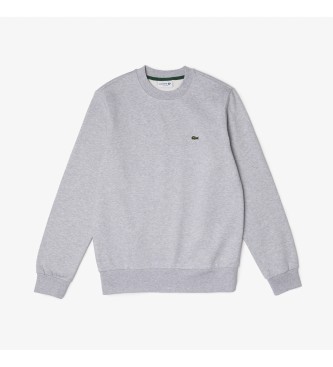Lacoste Sweatshirt en coton bross gris