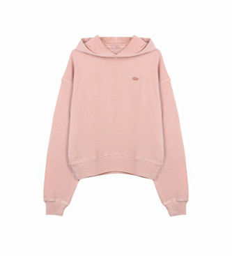 Lacoste Pink casual sweatshirt
