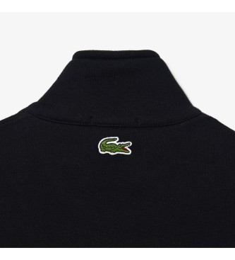 Lacoste Jogger-Sweatshirt mit schwarzem Rollkragen
