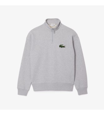 Lacoste Jogger sweatshirt with grey turtleneck