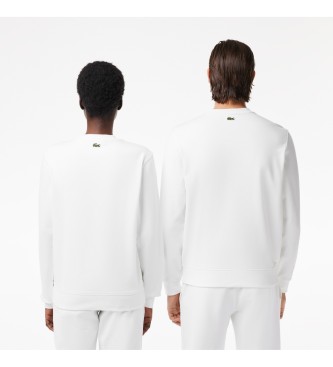 Lacoste Sweat-shirt de marque blanc