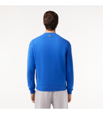 Lacoste Sweat-shirt ample bleu des annes 80