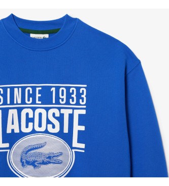Lacoste Bl 80-tals sweatshirt med ls passform