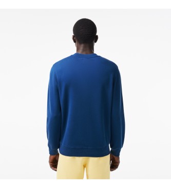 Lacoste Jogger-sweatshirt med marinebl degrad-effekt