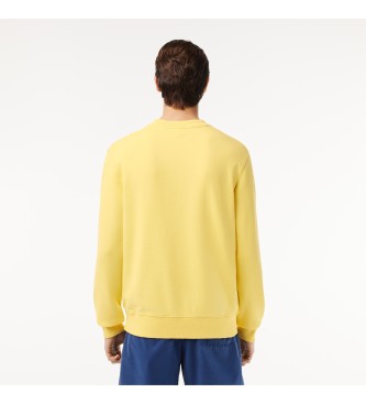 Lacoste Jogger sweatshirt geel degrad effect