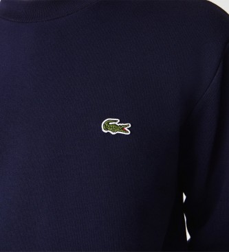 Lacoste Sweat-shirt à logo bleu marine