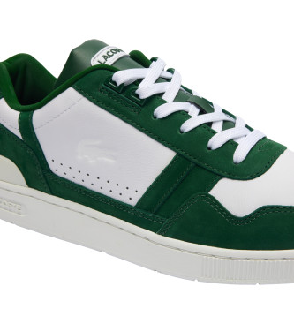 Lacoste Leren sneakersT-Clip on contrastgroen
