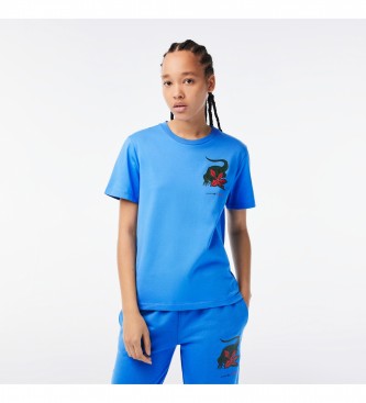 Lacoste T-shirt Lacoste  Netflix Coisas estranhas azul