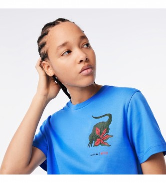 Lacoste T-shirt Lacoste  Netflix Coisas estranhas azul