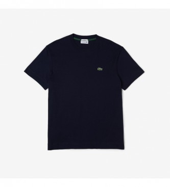 Lacoste Unisex-T-Shirt aus Bio-Baumwolle navy