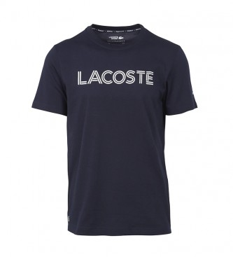 Lacoste T-shirt da tennis DJokovic blu navy