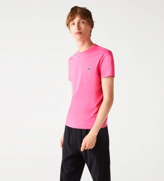 Lacoste T-shirt rosa Pima