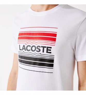 Lacoste Sport Logo Stylized T-shirt white 