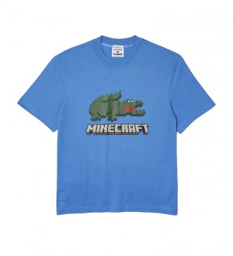Lacoste Camiseta Lacoste x Minecraft azul 