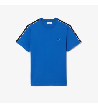 Lacoste Camiseta Rayas azul