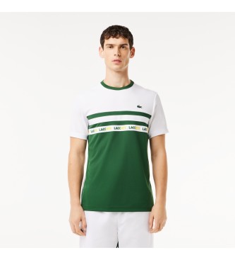 Lacoste Camiseta de tenis ultra-dry verde