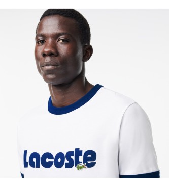 Lacoste T-shirt med hvid kontrastdetalje