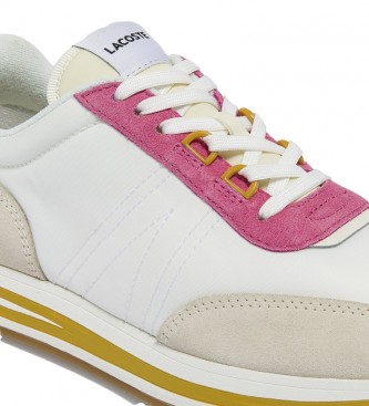 Lacoste Chaussures Athleisure L-Spin blanches, multicolores