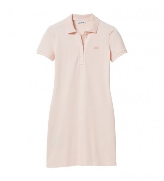 lacoste pink dress