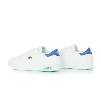 Lacoste Trainers Vulcanized wit, blauw