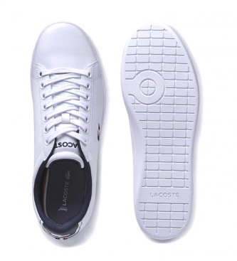 Lacoste Carnaby Evo white leather sneakers